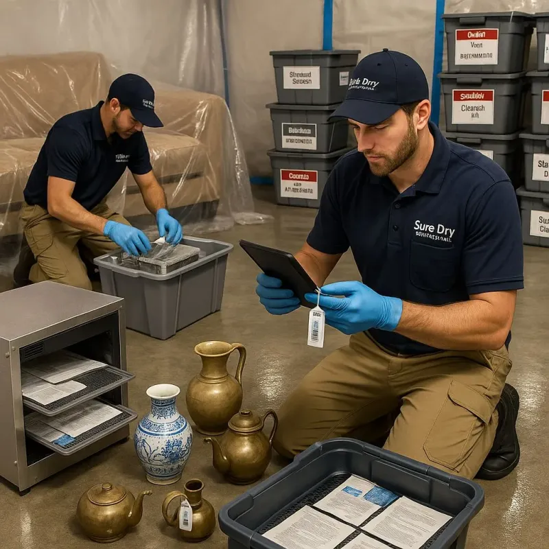 Content Protection and Restoration process in Purcell, OK