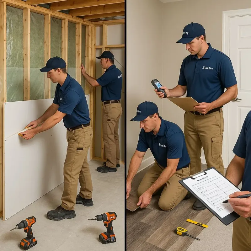 Repairs and Reconstruction process in Purcell, OK