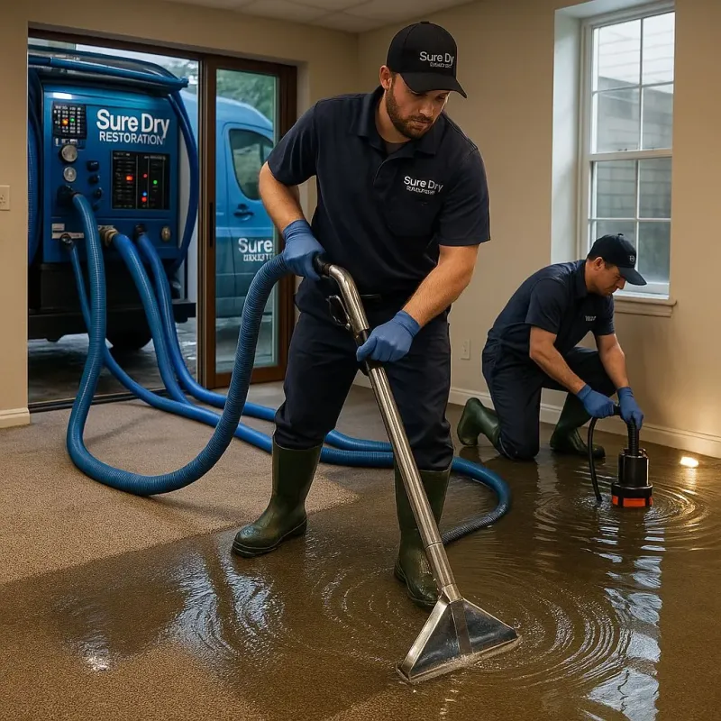 Water Extraction and Removal process in Purcell, OK